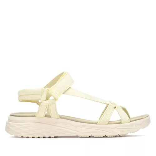 XTI - Sandalia Mujer Amarillo - Calzado Cómodo y Versátil - Moda casual - Modelo 14546303 (Talla 36)