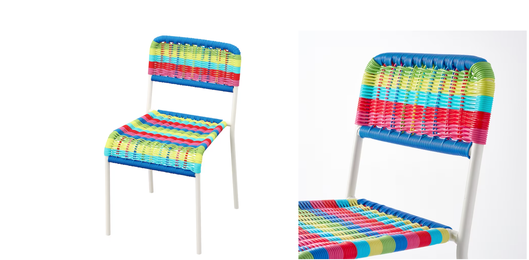 Silla de colores
