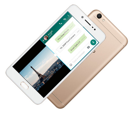 Vivo lo apuesta todo a los selfies con el Vivo V5 y su cámara frontal de 20 megapíxeles