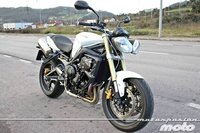Triumph Street Triple, prueba (características y curiosidades)