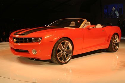 Chevrolet Camaro Convertible Concept en el NAIAS
