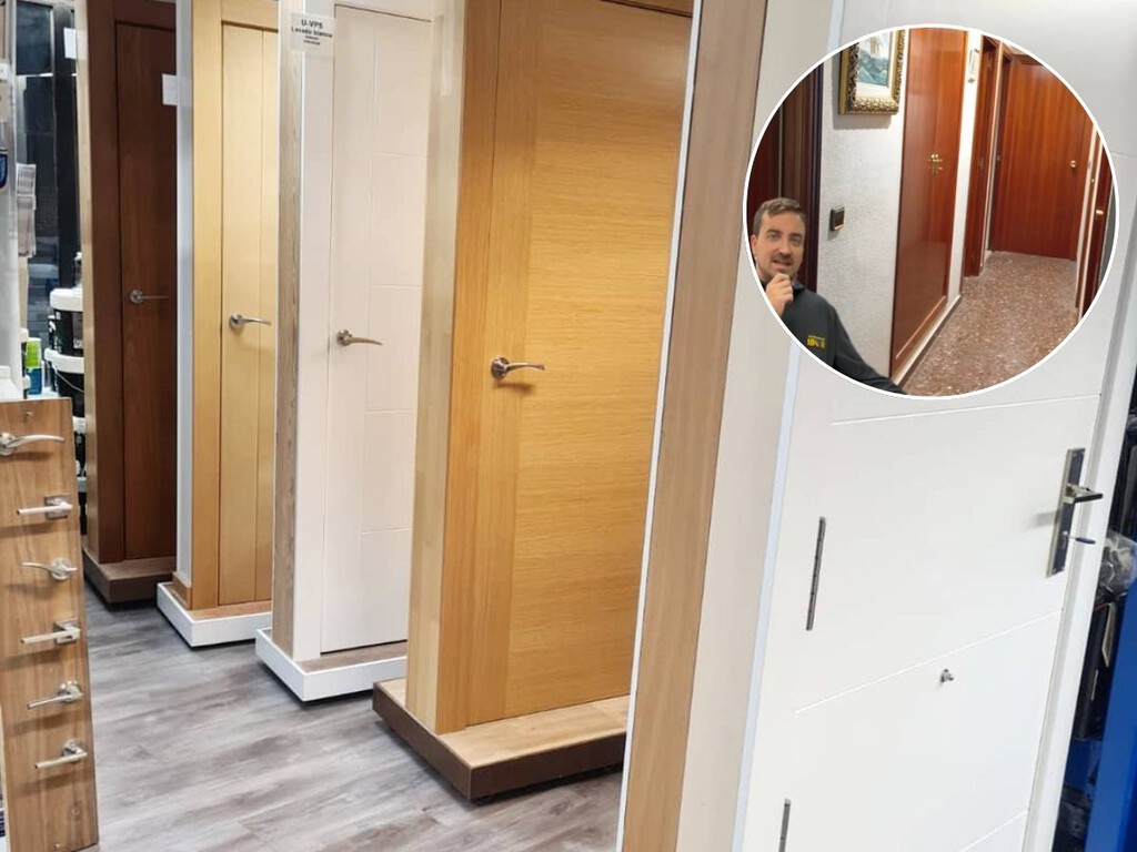 Así ha quedado la reforma sin obras de este pasillo de los 80: «Es increíble la transformación que tiene un piso cuando cambias el suelo y las puertas»