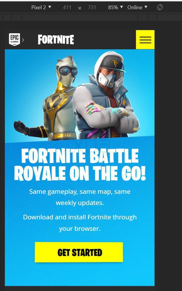 Fortnite Mobile On Android™ Google™ Play Store 5