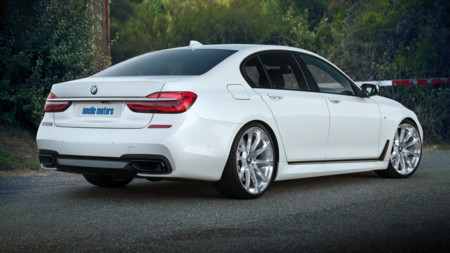 Este BMW 750i de 629 CV es más rápido que la versión 760i V12 gracias a Noelle Motors