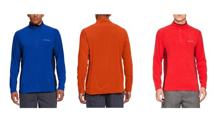 Desde 16,15 euros podemos estrenar un forro polar Columbia Klamath Range II Half Zip gracias a Amazon
