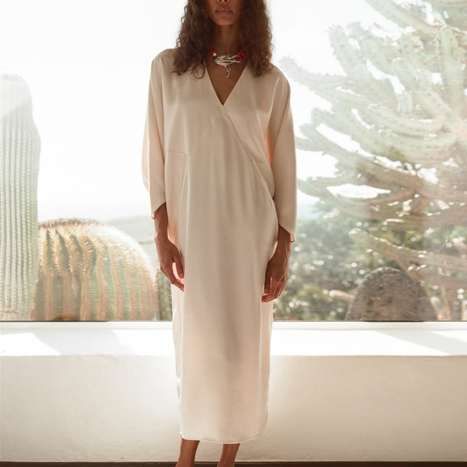 Vestido túnica Crudo Sfera

