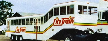 El autobús más largo del mundo se llama DAF Super CityTrain: más de 30 metros de largo y capacidad para 350 personas