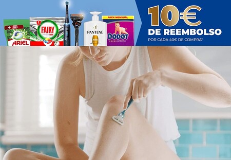 10 euros de regalo en artículos Ariel, Pantene, Gillette, Fairy u Oral-B por cada 40 euros de compra en Amazon por tiempo limitado