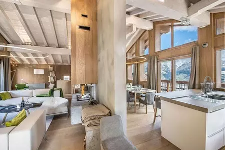 Este Chalet en los Alpes te dará ganas de salir de vacaciones
