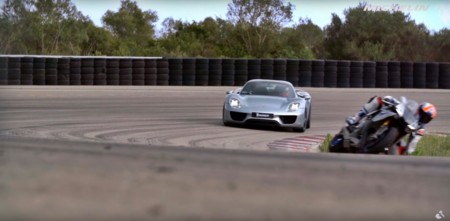 We are all racers – Episode 3: Porsche 918 Spyder VS Yamaha YZF-R1