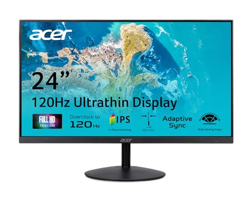 acer Monitor SB0 23.8" FHD 120Hz Panel IPS 1ms AdaptiveSync