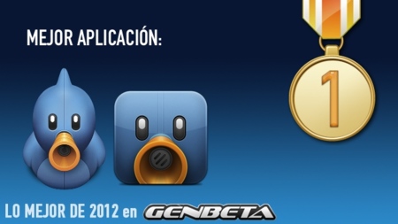 Lo mejor de 2012: la mejor aplicación