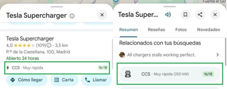 Tesla Supercharger Google Maps