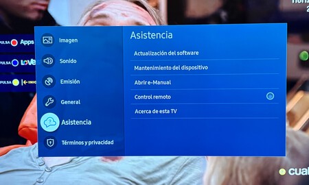 borrar caché televisor Samsung