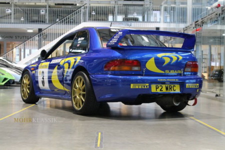 Este Subaru Impreza WRC de Colin McRae puede ser tuyo