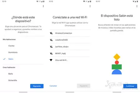 Chromecast Configurar