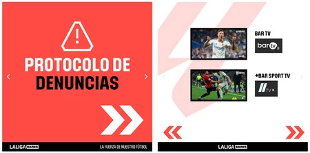 Denuncias Laliga Bares