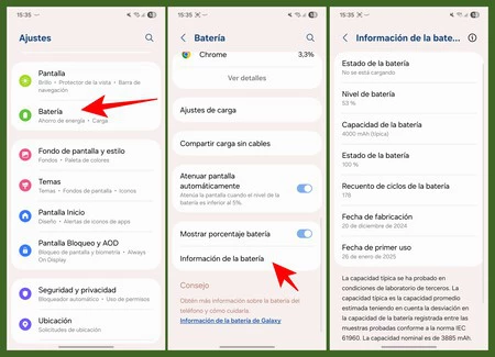 Samsung One Ui Bateria