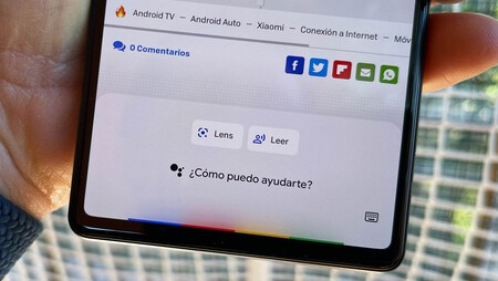 Google Assistant Acceso Directo Lectura