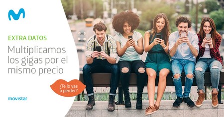 La subida de gigas gratis llega a los bonos de datos extra de Movistar: hasta 30 GB por 30 euros
