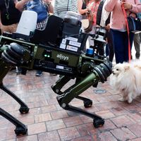 Un perro robot para detectar infracciones de tráfico es el sorprendente nuevo agente de la Policía Local de Málaga