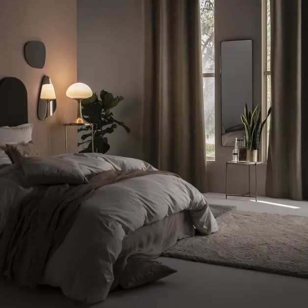 Cortinas opacas con cinta