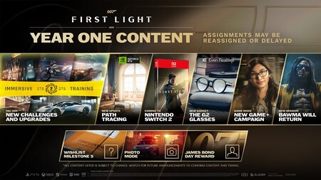 007 First Light supera los 2,7 millones de ventas, pero hay algo mucho mejor. Sus creadores anuncian DLC de historia y mucho contenido para 2026