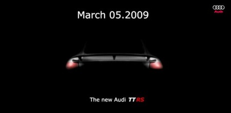 Audi TT-RS confirmado para el Salón de Ginebra