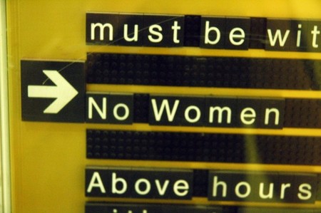 no women