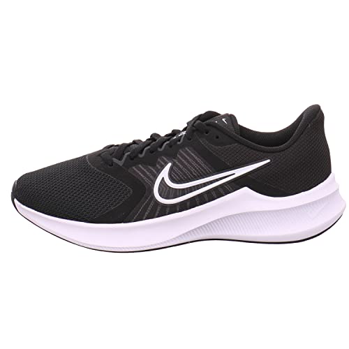 NIKE Downshifter 11, Zapatillas de Entrenamiento Mujer, Negro (White/Dk Smoke Grey), 40 EU