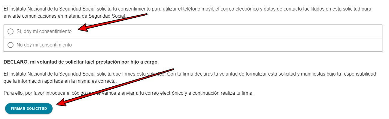Cómo solicitar la prestación por hijo a cargo en la Seguridad Social ...