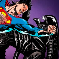 Superman fue infectado con un xenomorfo una vez y demostró quién era de verdad la criatura más perfecta de la galaxia