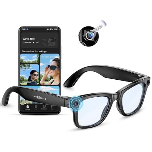 Mingtawn Gafas Inteligentes con Camara 8MP