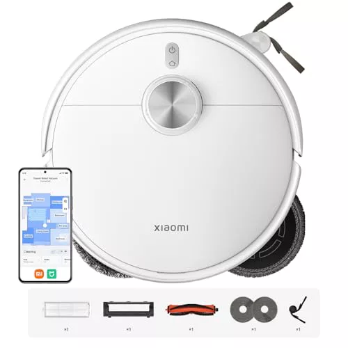 XIAOMI S40 Pro Robot Aspirador con Fregado, 15000Pa, Brazos Ext.