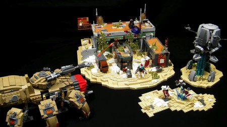 Con paciencia y las piezas adecuadas puedes montarte este impresionante set de LEGO inspirado en Destiny