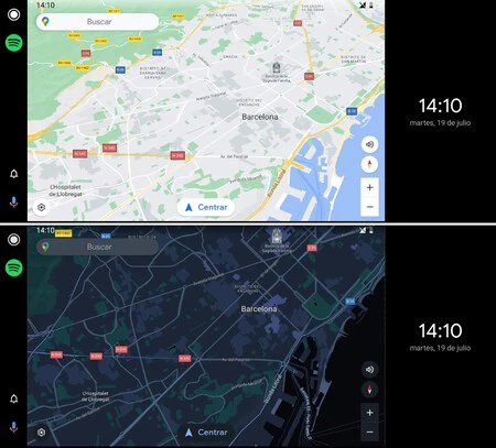 上は明確なインターフェイスです。ダウン、ダークモード