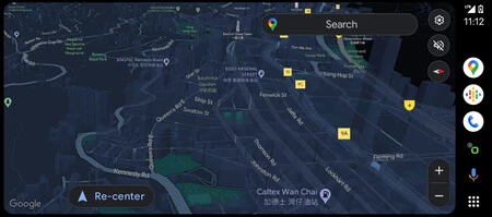 3D マップ Android Auto Google マップ