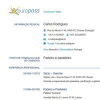 El Europass es un mal formato de curriculum 