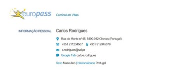 El Europass es un mal formato de curriculum 