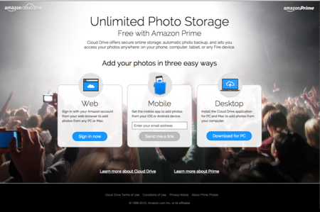 Amazon, a la yugular de Google Fotos: espacio ilimitado para imágenes sin comprimirlas
