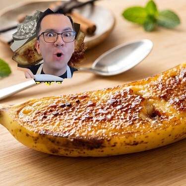 Cómo hacer crème brûlée de plátano maduro: la receta fácil y cremosa que no necesita horno del chef José Ramón Castillo 