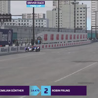 La Fórmula E sigue activa en el mundo virtual y Max Gunther de BMW da cátedra al volante