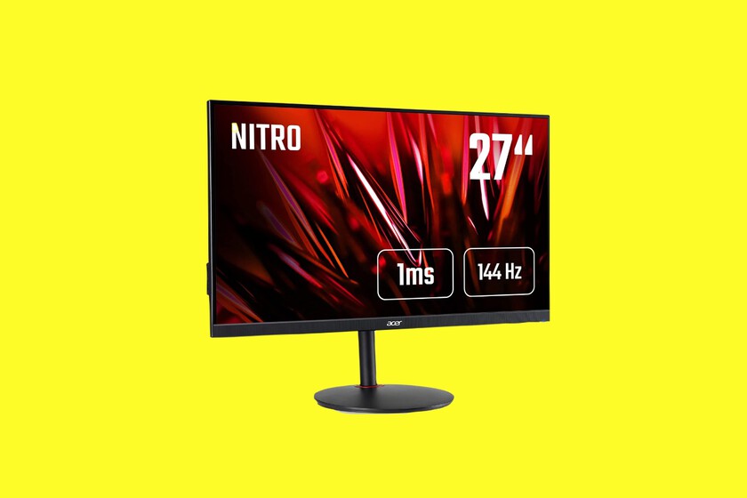 27", resolución 1440p y 144 Hz a mínimo histórico este excelente