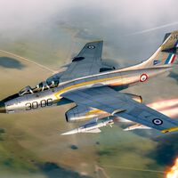 Este avión bélico es casi único, y War Thunder celebra su aniversario trayéndolo de vuelta. El Vautour IIN está disponible por tiempo limitado