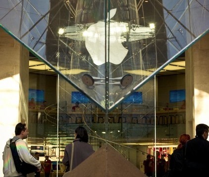 Fotos de la apertura de la nueva Apple Store de Francia