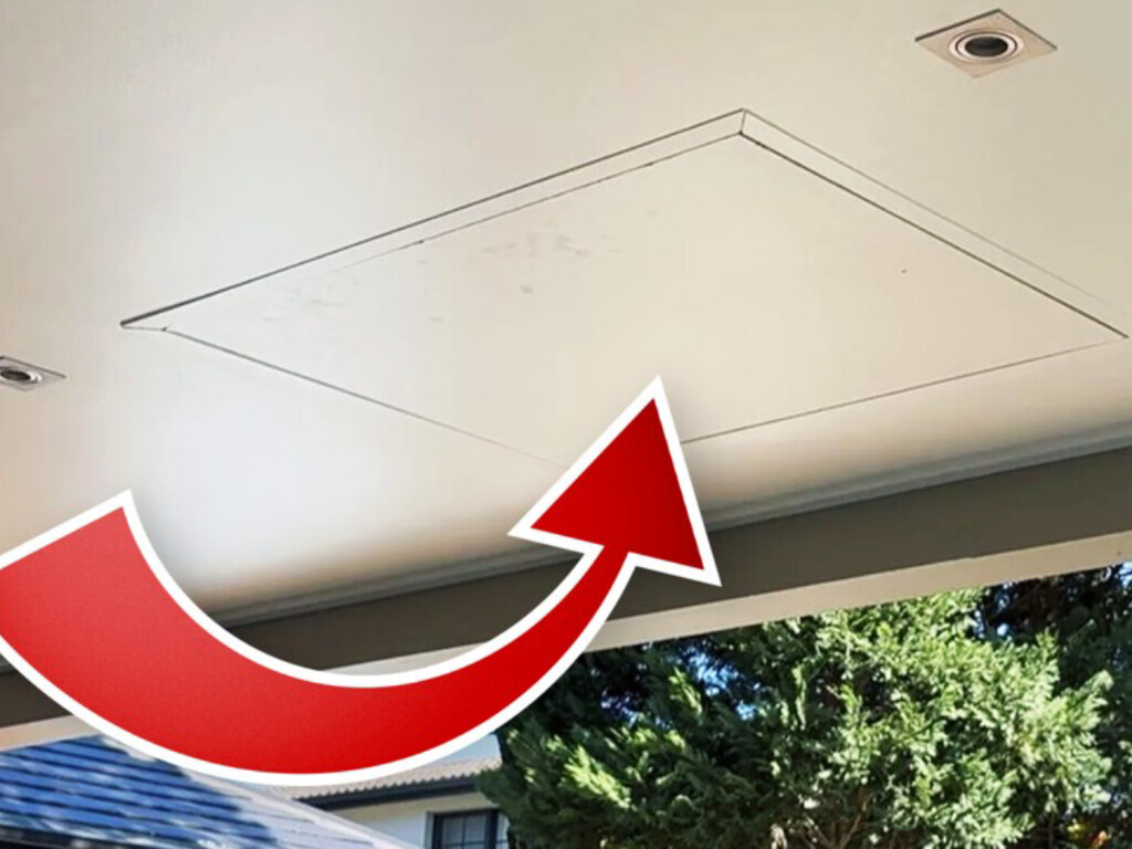 "No teníamos ni idea de que existiera": El dueño de una casa encuentra un televisor en el techo después de 17 años y ahora tiene una tele nueva 