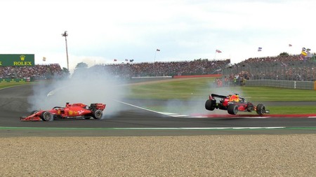 Vettel Verstappen Silverstone F1 2019