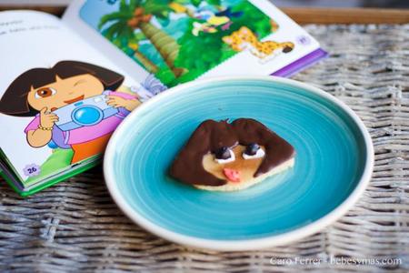 Cocinar con niños: Pancakes de Dora la Exploradora