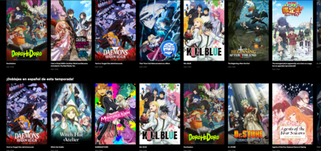 catalogo crunchyroll