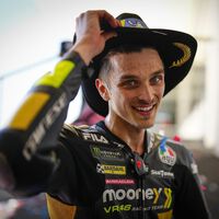Luca Marini ya es algo más que el hermano de Valentino Rossi: salvó a Ducati con su primer podio en MotoGP 